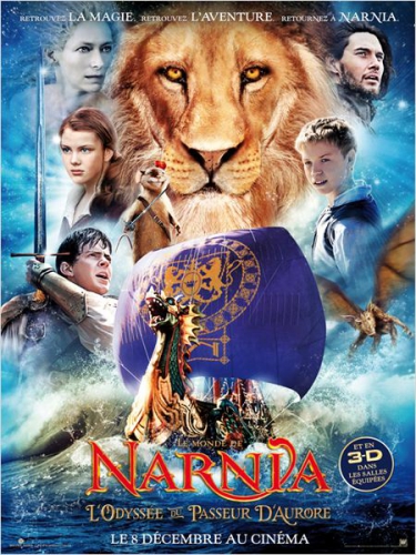 Le monde de Narnia, chapitre 3 L’odyssée du passeur d’aurore affiche.jpg